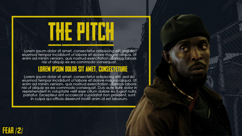 film pitch deck example
