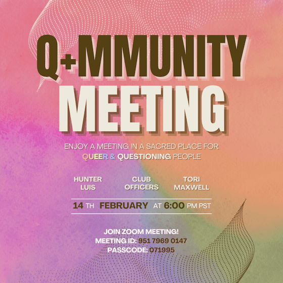 Q+mmunity Meeting